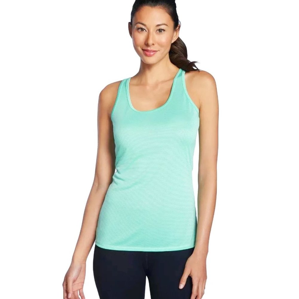 Fabletics Embra Mint Green Cut Out Tank Top - Picture 2 of 7